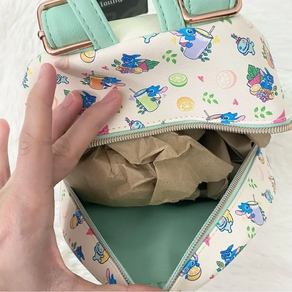Loungefly Disney Lilo & Stitch Vacation Vibes Mini Backpack